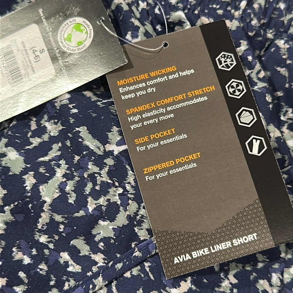 Avia Women's Running Shorts with Bike Liner Small - Picture 11 of 12
